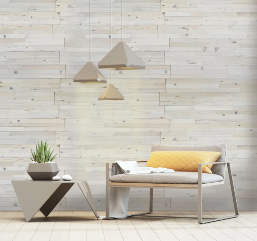 Двухслойная стеновая панель ArtBarnWood/АртВарнВуд TriPL/ПЛe Кварц молочный